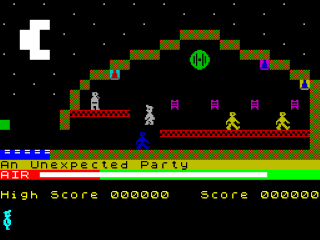 Manic Miner screenshot 4 for ZX Spectrum